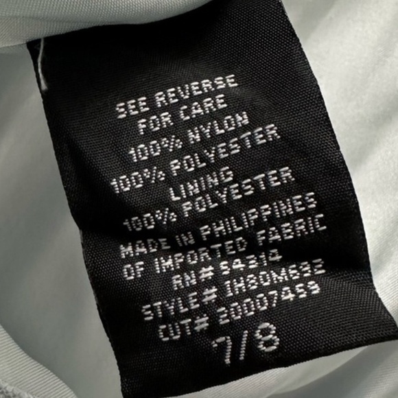 TLC Say Yes to the Prom! Lace Overlay Dress floral Satin blue Size S Pre-loved - Picture 13 of 16